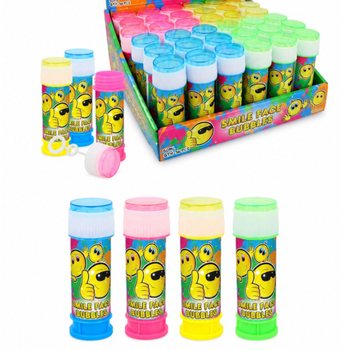 BOLLE DI SAPONE - SMILEY - 50ML IN DISPLAY (36 pz.)