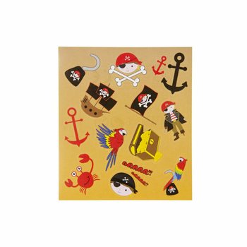 Adesivi Divertenti Pirati (120 Pezzi)