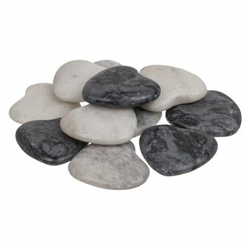 PIETRE NATURALI A CUORE - WORRY STONES (36 pz)