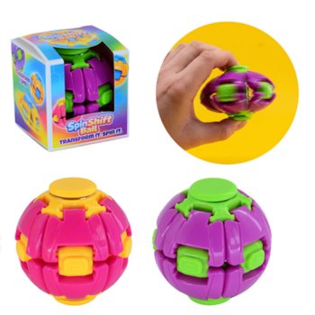 PALLA FIDGET SPINNER SPIN & POP - SPIN SHIFT BALL - IN DISPLAY (24 pz.)
