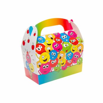 Scatolina Regalo Smiley per Dolcetti 12x12.5x6 cm (12 pz)