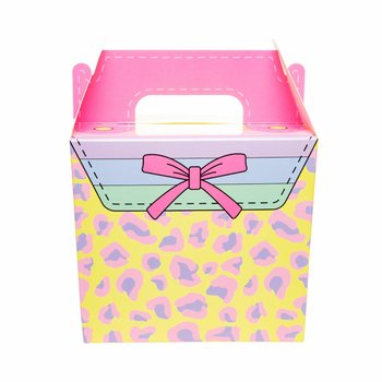 Scatola Menu / Portadolcetti Borsetta da Ragazza (12 Pezzi)