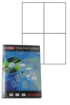 Etichette Adesive per Stampante (100 Fogli)
