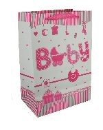 BORSA NASCITA - ROSA BEB&Egrave; (12 pz.)