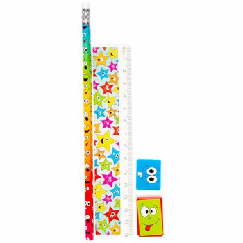 Set da disegno Smiley 4 pezzi (24 pz.)