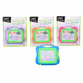 CREA KIDS - LAVAGNA MAGICA MAGNETICA A COLORI (12 pz.)