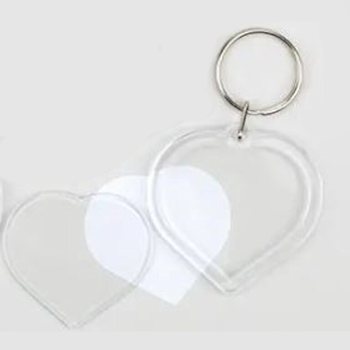 PORTACHIAVI A CUORE DA COLORARE (48 pz.)