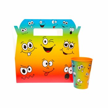 Scatola Menu Bimbo Smiley - 22,5 x 12 x 9,5 cm (24 pz)