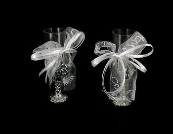 FL&Ucirc;TE DA CHAMPAGNE DECORATIVI (6 pz.)