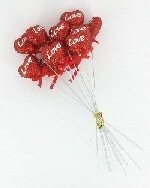 CUORE DECORATIVO LOVE (12 pz.)