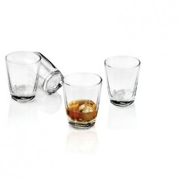 NUANCE - AROSSE Set di 4 Bicchieri Trasparenti 25 cl