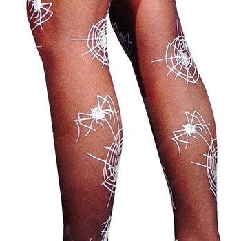 Collant con stampa a ragnatela (11 pz.)