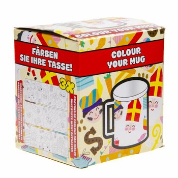 Sinterklaas / San Nicola Tazza da Colorare (2 pz.)