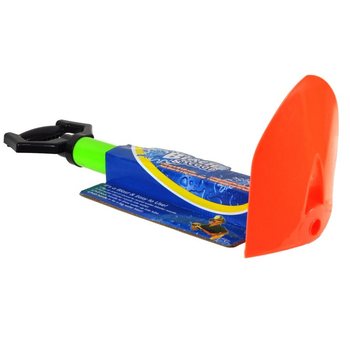 Pala da spiaggia con pistola ad acqua integrata