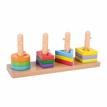 Puzzle Labirinto in Legno JOUECO - 12 Mesi e oltre