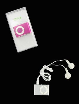 Lettore MP3 con Auricolari - 4GB (Colori Assortiti)