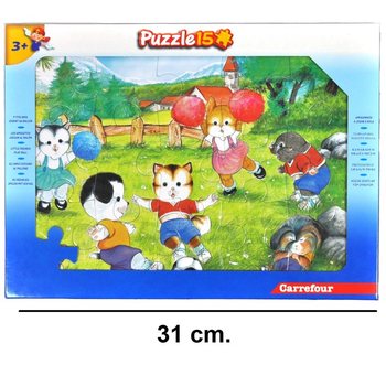 Grande Puzzle da 15 Pezzi - Modello: Gli Amici (12 pz.)