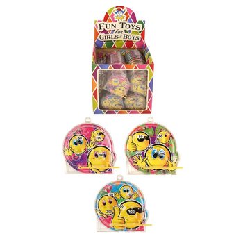 Mini Flipper Smiley per Pesca di Beneficenza (108 pz.)