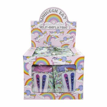 Mazza Gonfiabile Automatica Unicorno - 49x13cm - Display (48 pz)