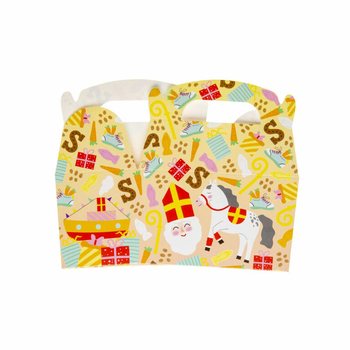 Scatoline per dolcetti di San Nicola 12x12,5x6 cm (12 pz.)