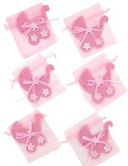Sacchetto Regalo Nascita - Rosa Neonato (12 pz.)