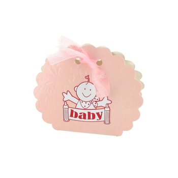 Scatoline Regalo Nascita e Battesimo - Rosa (12 pz.)