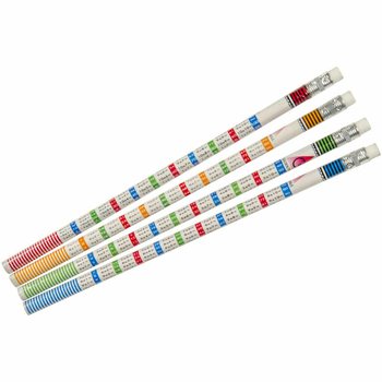 Matita per Calcoli con Tabelline - Moltiplicazione (12 pezzi)