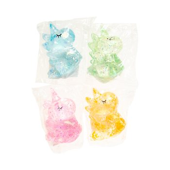 UNICORNO SQUEEZE / ANTISTRESS - COLORI MISTI - IN DISPLAY (12 pz.)
