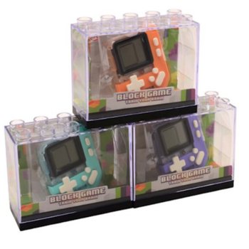 CONSOLE PER VIDEOGIOCHI A BLOCCHI - COLORI MISTI - IN DISPLAY (12 pz)