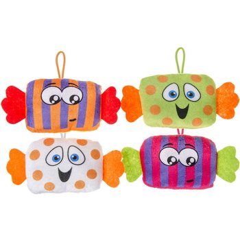CARAMELLE DI PELUCHE - 23 cm - COLORI MISTI (24 pz.)