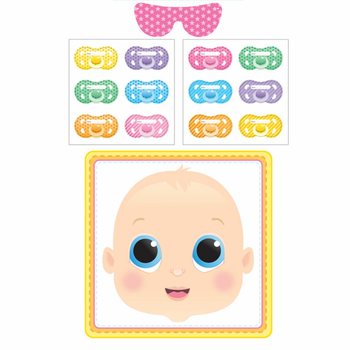 Gioco per Baby Shower - Stick the Dummy (12 pezzi)