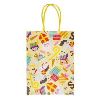 SACCHETTO REGALO IN CARTA - SINTERKLAAS - 16x9x22 CM (12 pz.)