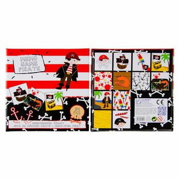 GIOCO DI MEMORIA PIRATI (12 Pezzi)