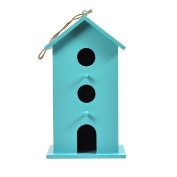 CASETTA DECORATIVA PER UCCELLI (4 PZ.)