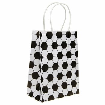 Sacchetti Regalo in Carta Calcio 16x9x22 CM (12 pezzi)