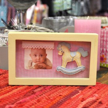 CORNICE FOTO 3D IN LEGNO PER CAMERETTA - MODELLO 4 (6 pz.)
