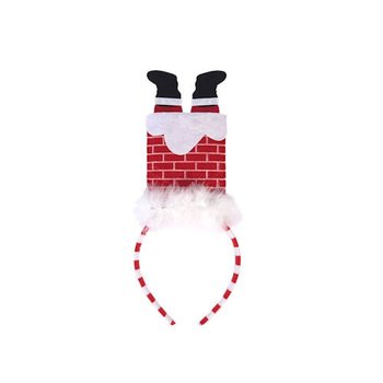 Cerchietto di Natale – Babbo Natale nel Camino (24 pz)