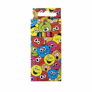 Set di matite colorate Smiley (6 pezzi) - Display 24 pezzi