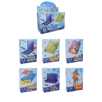 GIOCHI DA VIAGGIO CLASSICI - IN ESPOSITORE (6 pz.)