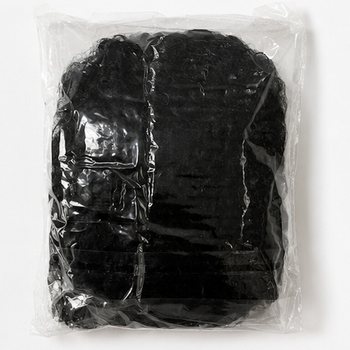 PARRUCCA PER BAMBINI CON RICCI NERI E 2 TRECCE (1 pz.)