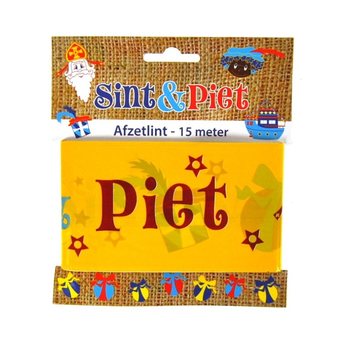 NASTRO SEGNALETICO SAN NICOLA - 15 METRI (12 pz.)
