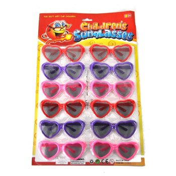 OCCHIALI A CUORE PER BAMBINI (12 pz.)