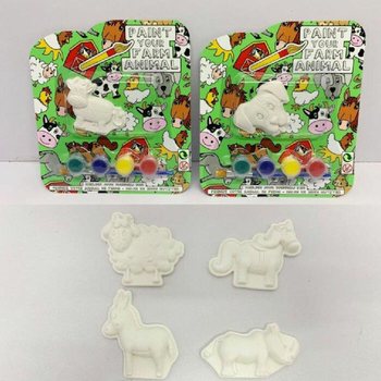Dipingi il tuo animale della fattoria (12 pezzi)