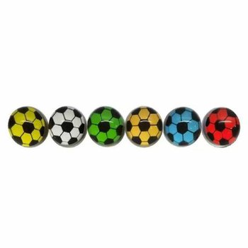 Mix Palline Rimbalzanti Calcio - Ø 3,2 cm (50 pz)