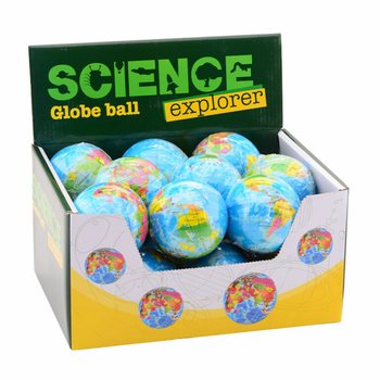 SCIENCE EXPLORER - Palla Mappamondo in Schiuma &Oslash;6 cm (Display da 18 pezzi)