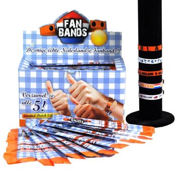 ***PREZZO MINIMO*** BRACCIALETTI FAN OLANDA IN DISPLAY (160 pz.)