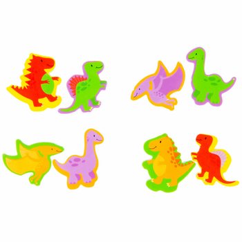 Set 2 Gomme DINO in Display (36 pz.)