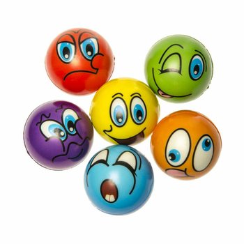 PALLINE ANTISTRESS SMILEY IN DISPLAY (24 pz.)