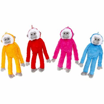 Grande Scimmia di Peluche, 43 cm - Colori Misti (12 pz.)
