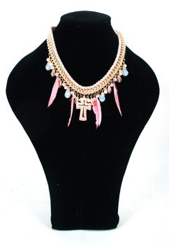 Collana di Lusso Stile Ibiza Rosa (1 pz)